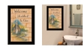 Trendy Decor 4U Trendy Decor 4U Life is Better at the Cabin by Mary June, Ready to hang Framed Print Collection